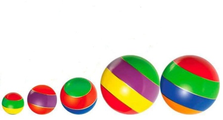 Купить Мячи резиновые (комплект из 5 мячей различного диаметра) в Архангельске 